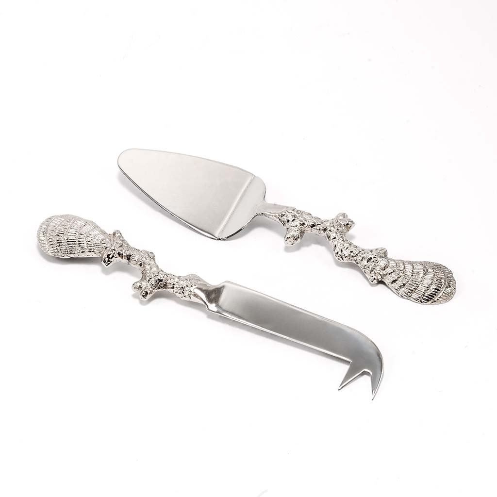 Coral Cheese Knife Set by CREO Home And Living Accents, featuring a chic design that enhances cheese serving and presentation in UAE homes, ideal for parties and celebrations.