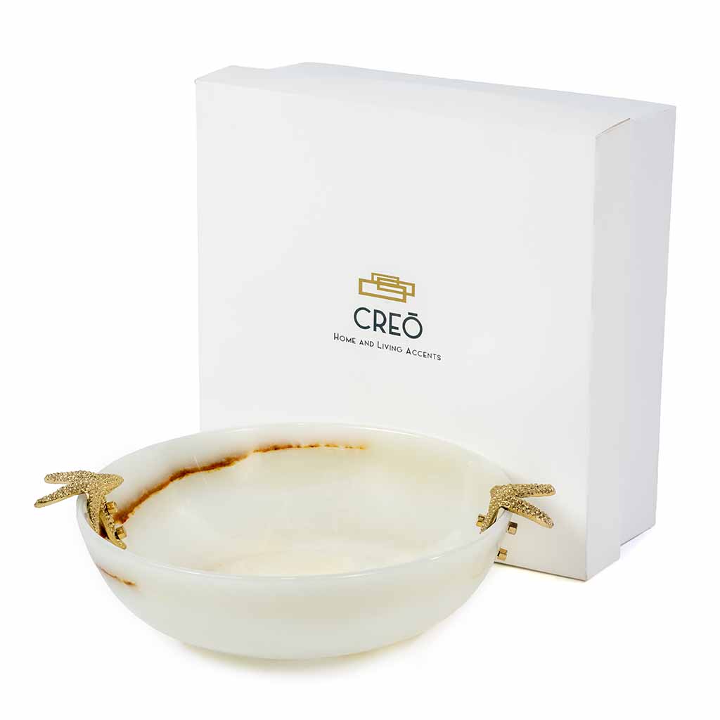 Lumen Bowl by CREO Home And Living Accents, showcasing a chic design that enhances indoor and outdoor décor in UAE homes, perfect for serving or display.