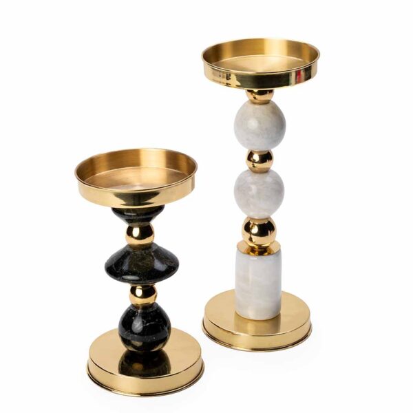 Cero Candle Stands featuring chic designs that elegantly hold candles, ideal for adding sophistication to home décor in UAE.