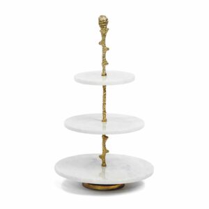 Coral 3 Tier Platter