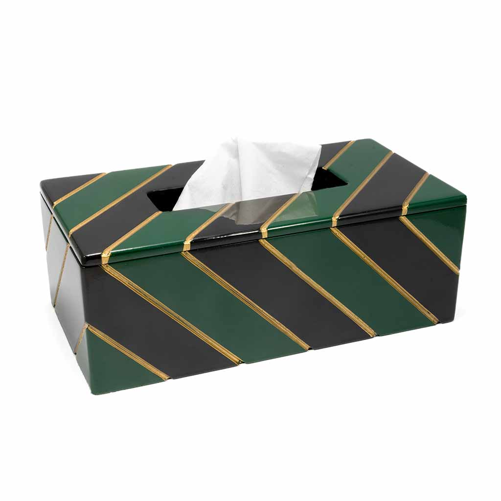 Vird Tissue Box showcasing an eco-friendly design, perfect for adding a natural touch to home décor while providing practical tissue storage in UAE.