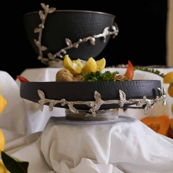 Flora Serving Flat Bowls - Image 3